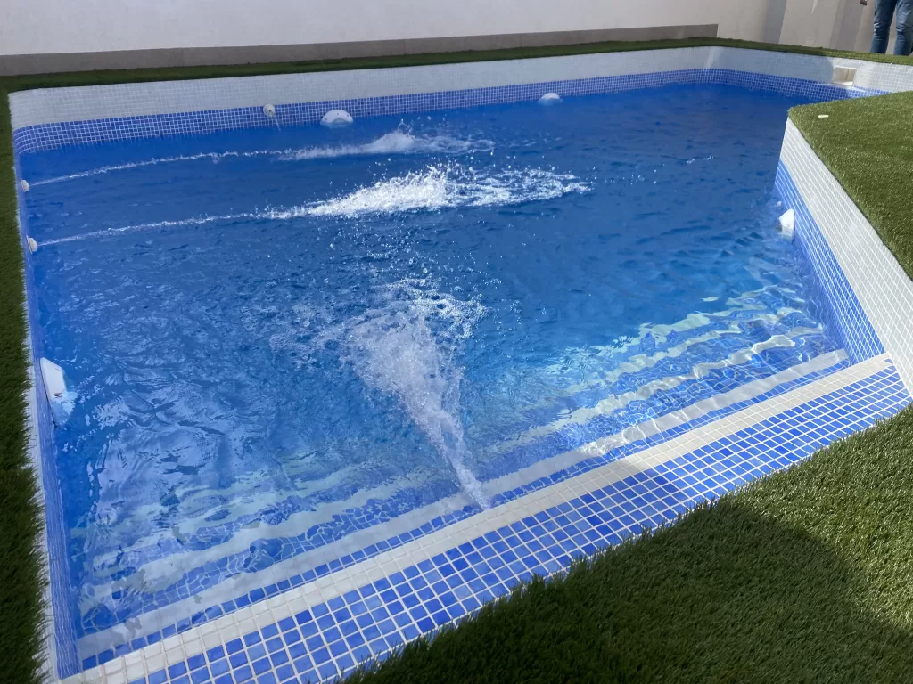 Private 3×6 m pool built by Creator Company in Ciudad Quesada