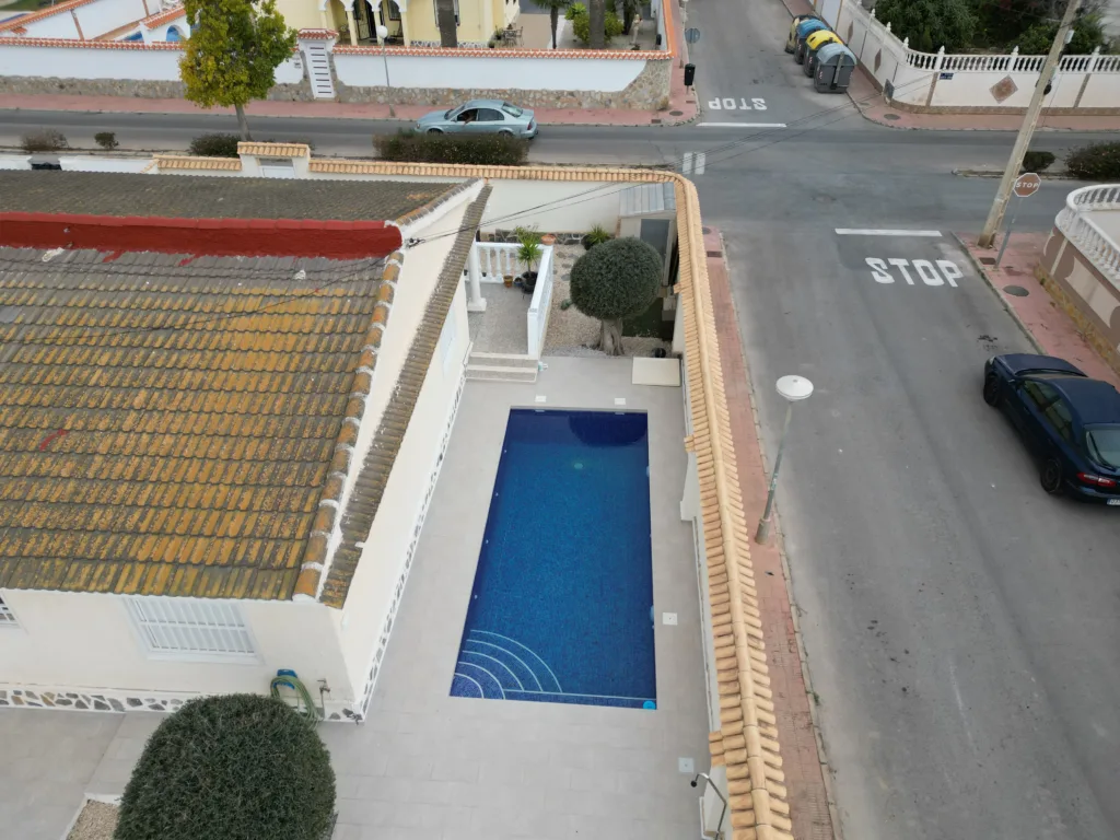 Concrete pool, 7×3 m in Torrevieja